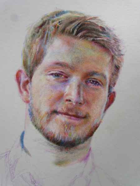 Portrait study from Life of Mikael 