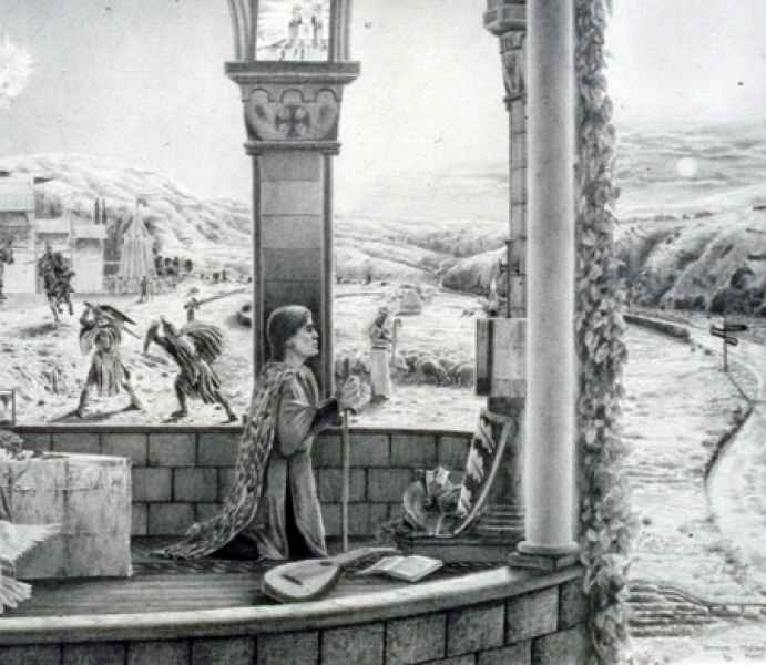 Study for book illustration 