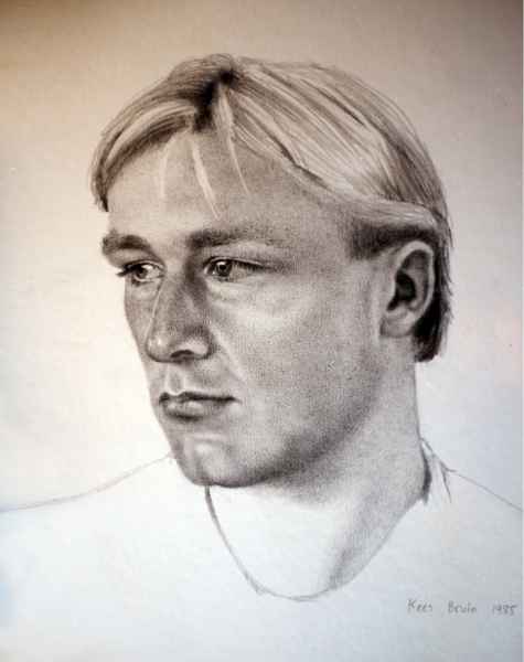 Life Drawing of Christopher 1985